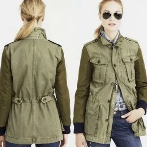 Like new J Crew Boyfriend Military Jacket